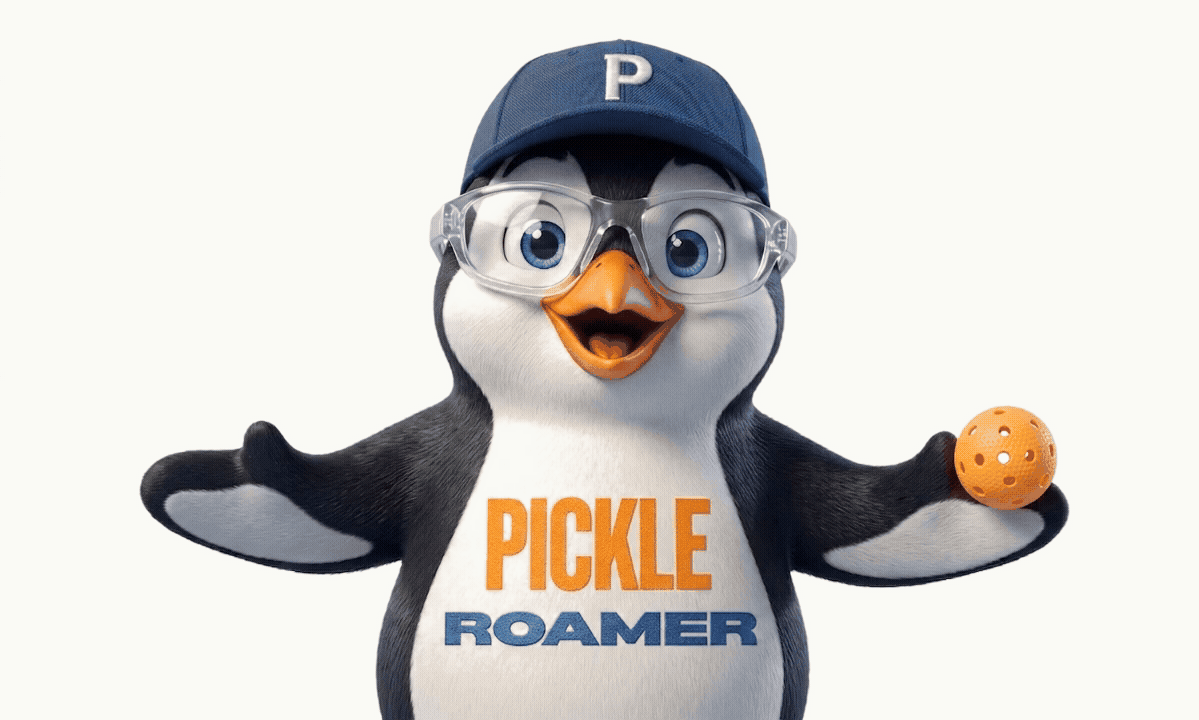 Pen the PickleRoamer mascot